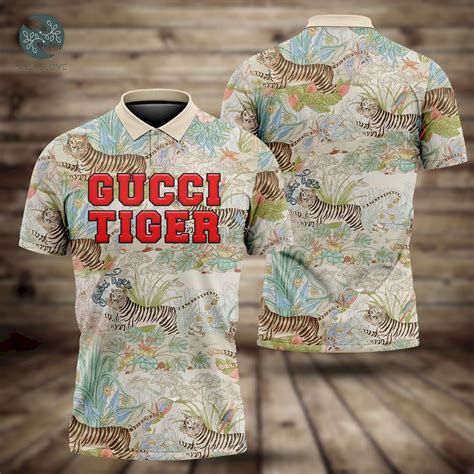 gucci tiger polo replica|gucci belt shirt real.